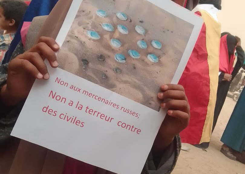 Protesters in Tinzaouaten accuse Malian army of using internationally banned cluster munitions